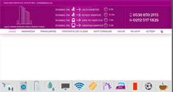 Desktop Screenshot of laleliogrenciyurdu.com